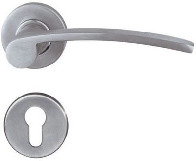 Solid Stainless Steel Lever Handle